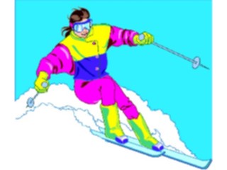 Sticker Custom Preview Image #124167 Sports Winter Sports Skier39
