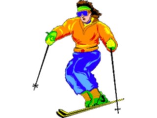 Sticker Custom Preview Image #124170 Sports Winter Sports Skier42