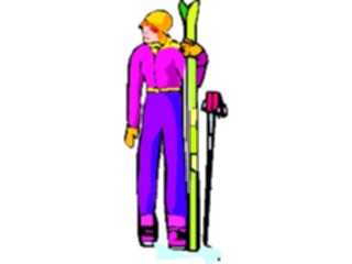 Sticker Custom Preview Image #124183 Sports Winter Sports Skier55
