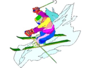 Sticker Custom Preview Image #124195 Sports Winter Sports Skier67