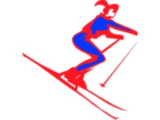 Sticker Custom Preview Image #124208 Sports Winter Sports Skier80
