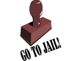 Sticker Custom Preview Image #124397 Stamps Rubber Stamps Go To Jail