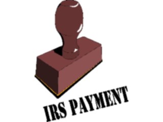 Sticker Custom Preview Image #124425 Stamps Rubber Stamps I R S Payment