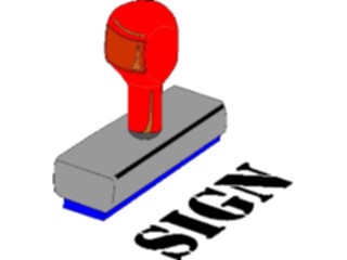 Sticker Custom Preview Image #124503 Stamps Rubber Stamps Sign