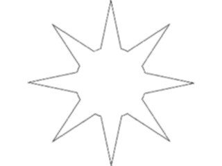 Sticker Custom Preview Image #124976 Stars Starbursts Star038