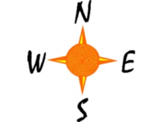 Sticker Custom Preview Image #125715 Symbols Symbols N S E W1