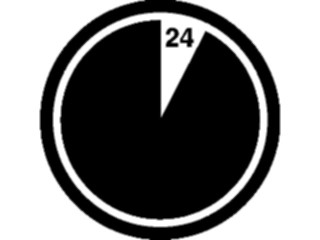 Sticker Custom Preview Image #125722 Symbols Symbols Open24 Hours