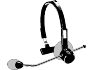 Sticker Custom Preview Image #125947 Technology Communication General Headset1