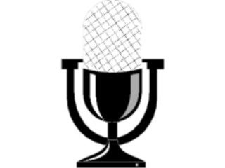 Sticker Custom Preview Image #125972 Technology Communication General Microphone06