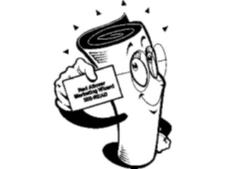 Sticker Custom Preview Image #126311 Technology Communication Print Media Newspaper Holding Card