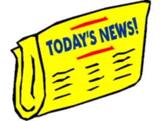 Sticker Custom Preview Image #126321 Technology Communication Print Media Newspaper Todays News