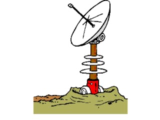 Sticker Custom Preview Image #126460 Technology Communication Satellites Satellite Dish32