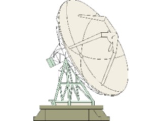 Sticker Custom Preview Image #126462 Technology Communication Satellites Satellite Dish34