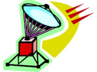 Sticker Custom Preview Image #126463 Technology Communication Satellites Satellite Dish35