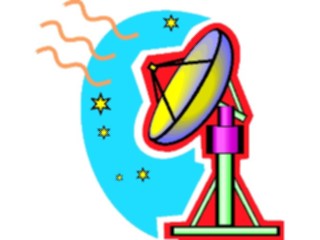 Sticker Custom Preview Image #126469 Technology Communication Satellites Satellite Dish41