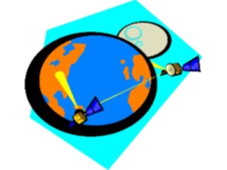 Sticker Custom Preview Image #126478 Technology Communication Satellites Satellite Relay