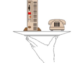 Sticker Custom Preview Image #126541 Technology Communication Telephone F A X C T I Server