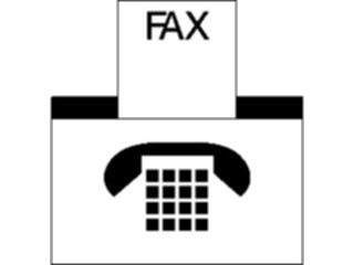 Sticker Custom Preview Image #126547 Technology Communication Telephone F A X F A X1