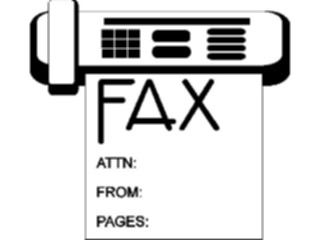 Sticker Custom Preview Image #126552 Technology Communication Telephone F A X F A X Machine04