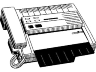 Sticker Custom Preview Image #126558 Technology Communication Telephone F A X F A X Machine10