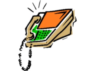 Sticker Custom Preview Image #126671 Technology Communication Telephone F A X Telephone054