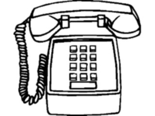Sticker Custom Preview Image #126679 Technology Communication Telephone F A X Telephone062