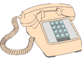 Sticker Custom Preview Image #126691 Technology Communication Telephone F A X Telephone074