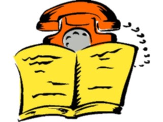 Sticker Custom Preview Image #126738 Technology Communication Telephone F A X Telephone Book