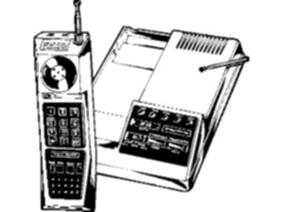 Sticker Custom Preview Image #126761 Technology Communication Telephone F A X Telephone Cordless9