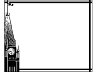 Sticker Custom Preview Image #126965 Time Clock Tower Frame