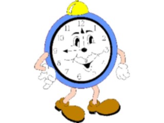 Sticker Custom Preview Image #126970 Time Dancing Clock