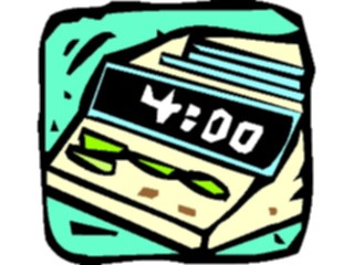 Sticker Custom Preview Image #126976 Time Digital Alarm04o Clock
