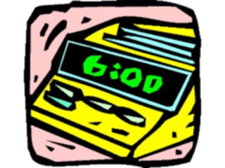 Sticker Custom Preview Image #126978 Time Digital Alarm06o Clock