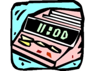 Sticker Custom Preview Image #126984 Time Digital Alarm11o Clock