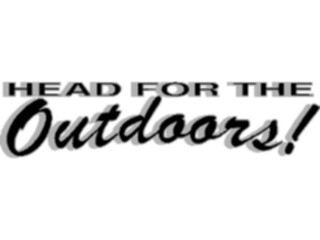 Sticker Custom Preview Image #127400 Titles General Headforthe Outdoors