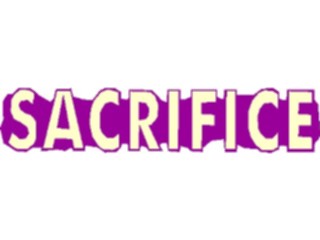 Sticker Custom Preview Image #127626 Titles General Sacrifice