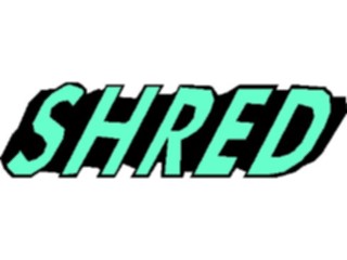 Sticker Custom Preview Image #127653 Titles General Shred