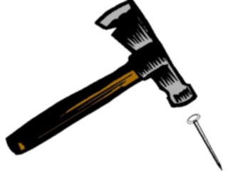 Sticker Custom Preview Image #128024 Tools Hardware Hammer Nail2