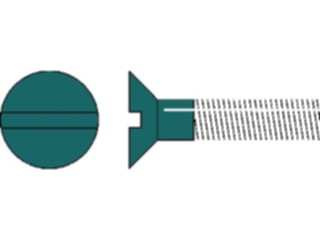 Sticker Custom Preview Image #128273 Tools Hardware Screw Flat Head