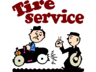 Sticker Custom Preview Image #128640 Transportation Advertising Tire Service