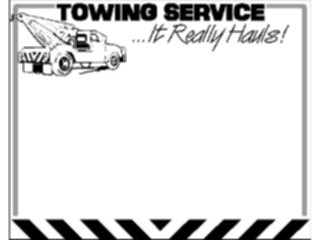 Sticker Custom Preview Image #128645 Transportation Advertising Towing Service Frame