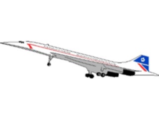 Sticker Custom Preview Image #128724 Transportation Air Concorde1