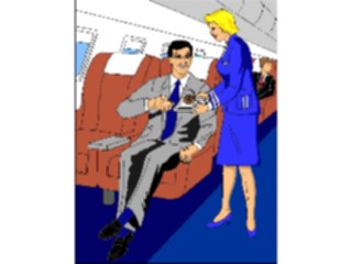 Sticker Custom Preview Image #128737 Transportation Air Flight Attendant