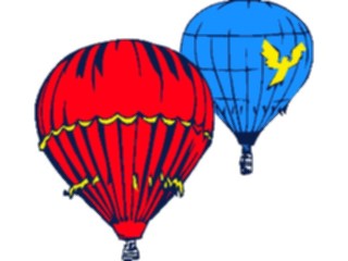 Sticker Custom Preview Image #128804 Transportation Air Hot Air Balloons2