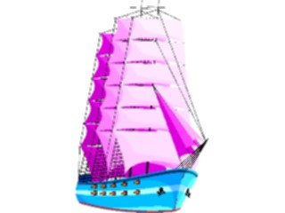 Sticker Custom Preview Image #129039 Transportation Boats Ships Bark1