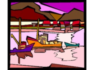 Sticker Custom Preview Image #129050 Transportation Boats Ships Boatsat Harbor