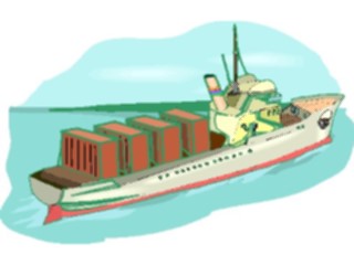 Sticker Custom Preview Image #129067 Transportation Boats Ships Cargo Ship09