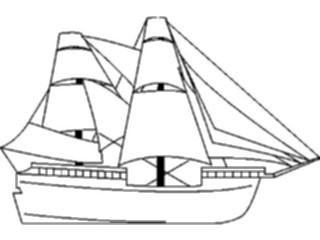 Sticker Custom Preview Image #129331 Transportation Boats Ships Ship016