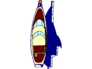 Sticker Custom Preview Image #129498 Transportation Boats Ships Yacht Aerial View