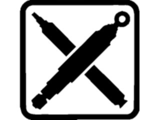 Sticker Custom Preview Image #129673 Transportation Car Parts Shocks Struts Symbol